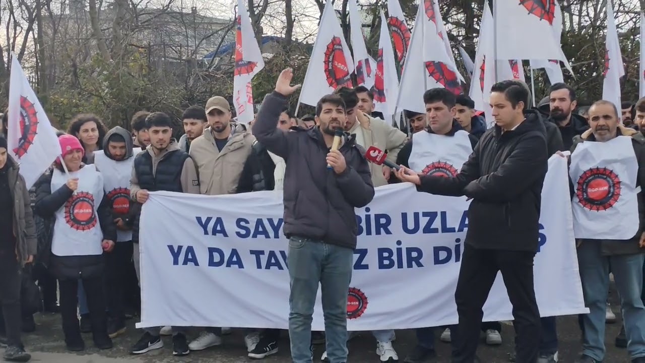 DGD-SEN Örgütlenme uzmanı Azad Erdinç'in konuşması 04.02.2026 Beykoz/İstanbul