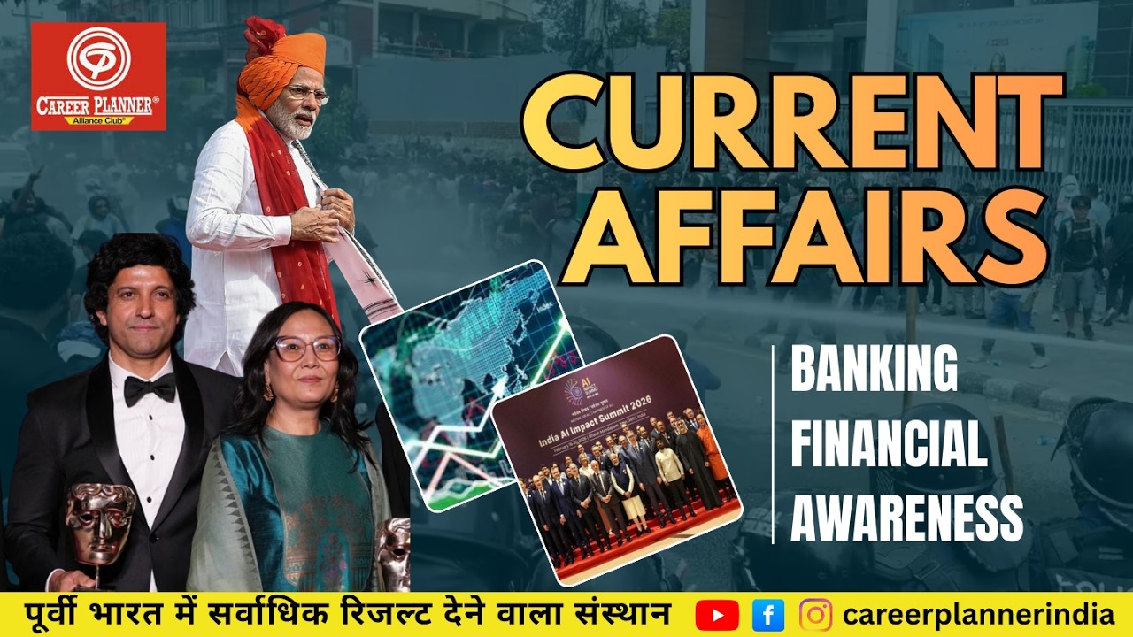 Current Affairs | Banking Financial Awereness | Important Questions for Banking, SSC & other Exams
