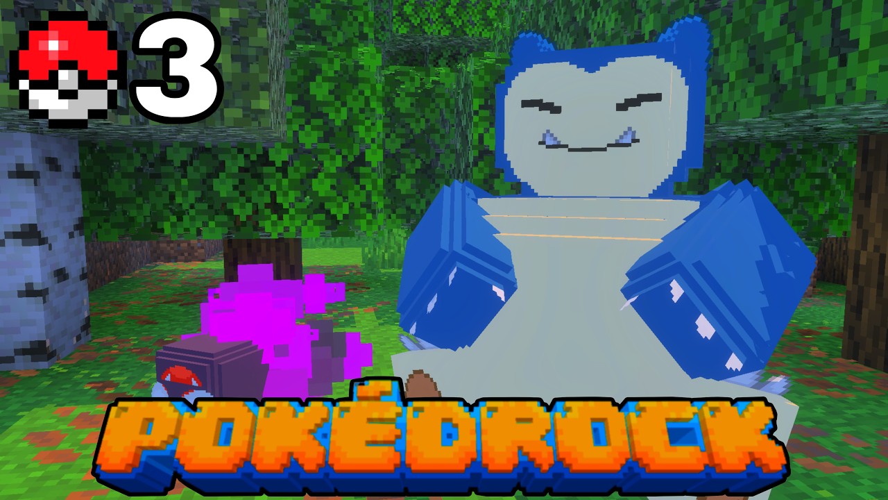 Minecraft Pokédrock #3 (GOTTA CATCH THEM ALL!!) w/ Lewis, Dyma Pws