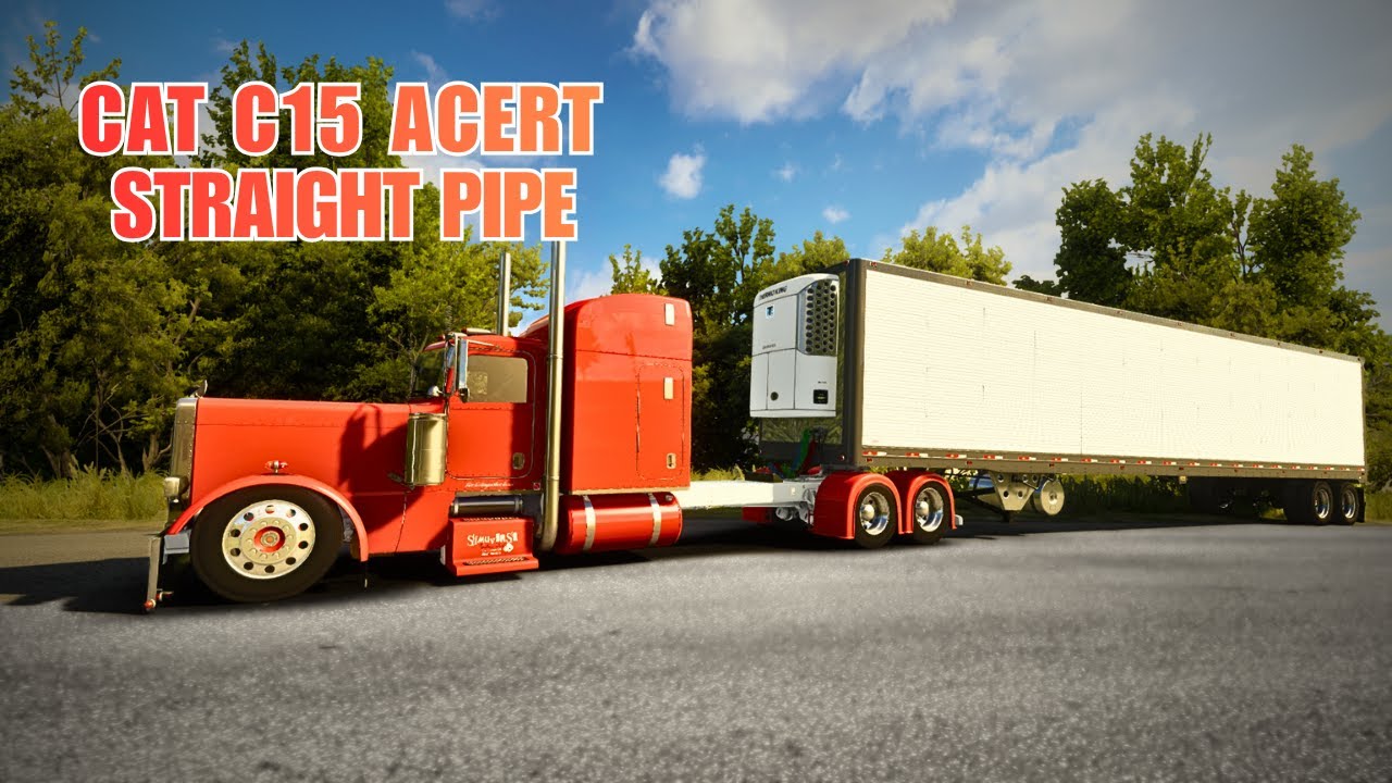 Hauling a Full Furniture Load Across Cape Girardeau | Peterbilt 379 CAT C15 ACERT | ATS