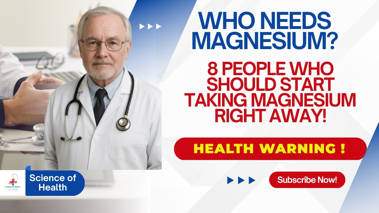Who Needs Magnesium Supplements? Shocking Signs of Magnesium Deficiency You Should Know!