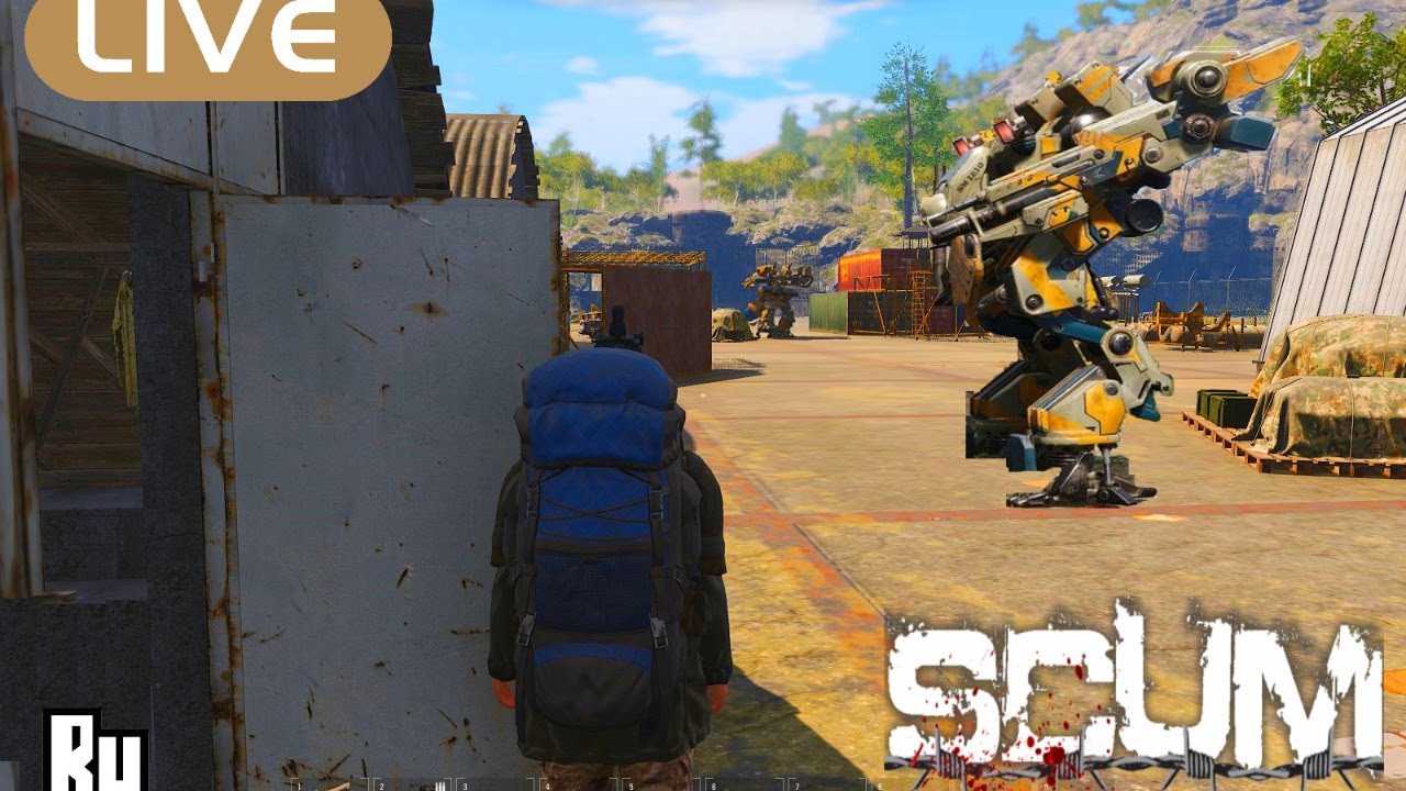 LIVE: Scum Multiplayer Survival PvE (Takin' Over The Airport..)