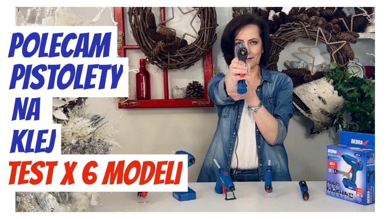 TEST PISTOLETÓW X 6 MODELI / PISTOLET NA KLEJ / JAKI PISTOLET POLECAM
