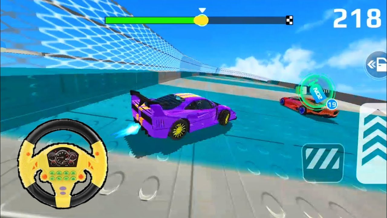 Impossible Crazy Cars Mega Ramp Car Stunts Racing Driver Master Simulator Games Android Gameplay P60