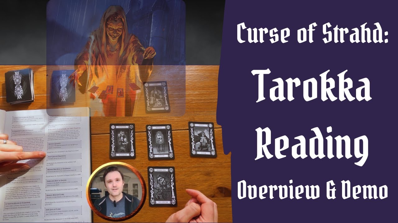 Curse of Strahd's Tarokka Reading - Overview, Demo Draws, Alternative Ways to Run It, & More