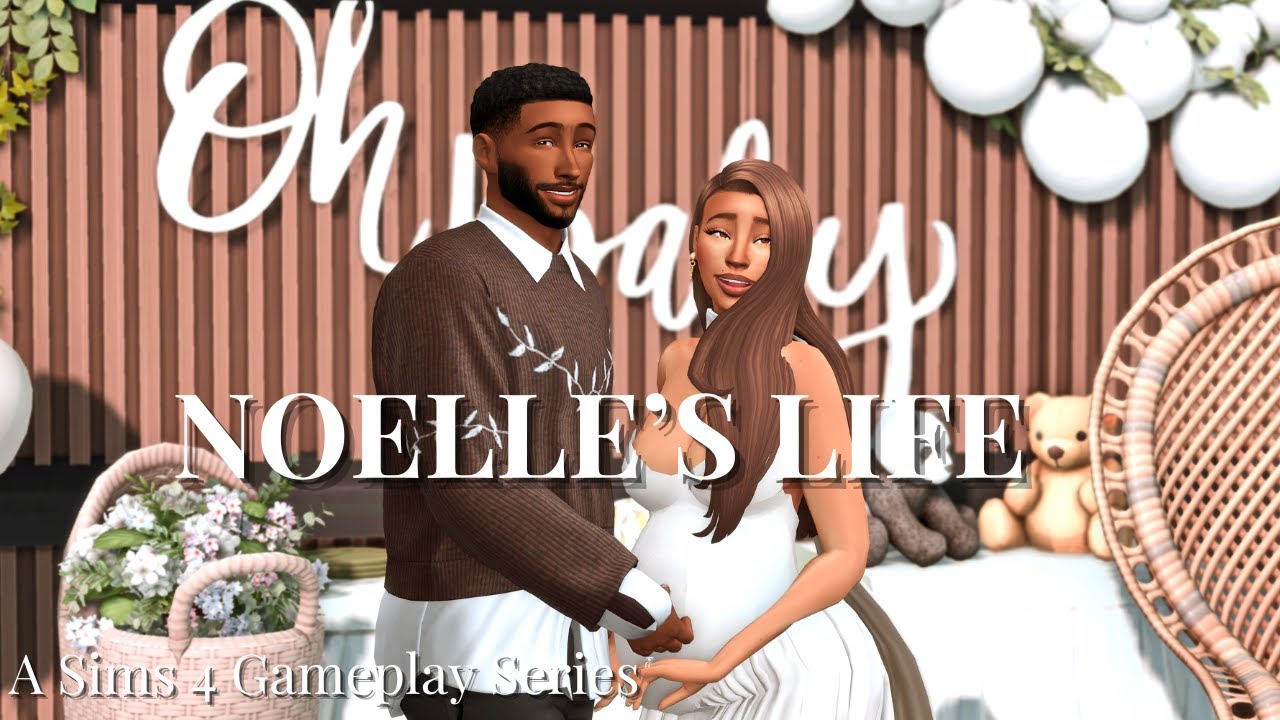Noelle's Baby Shower & Gender Reveal | Noelle's Life Season 2 Ep 6 - The Sims 4 Let's Play