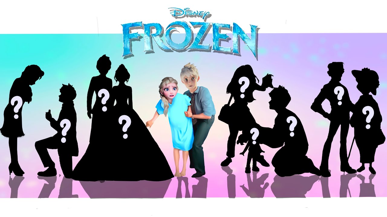 Elsa Frozen And Jack Frost After Happy Ending - Disney Princesses Glow Up