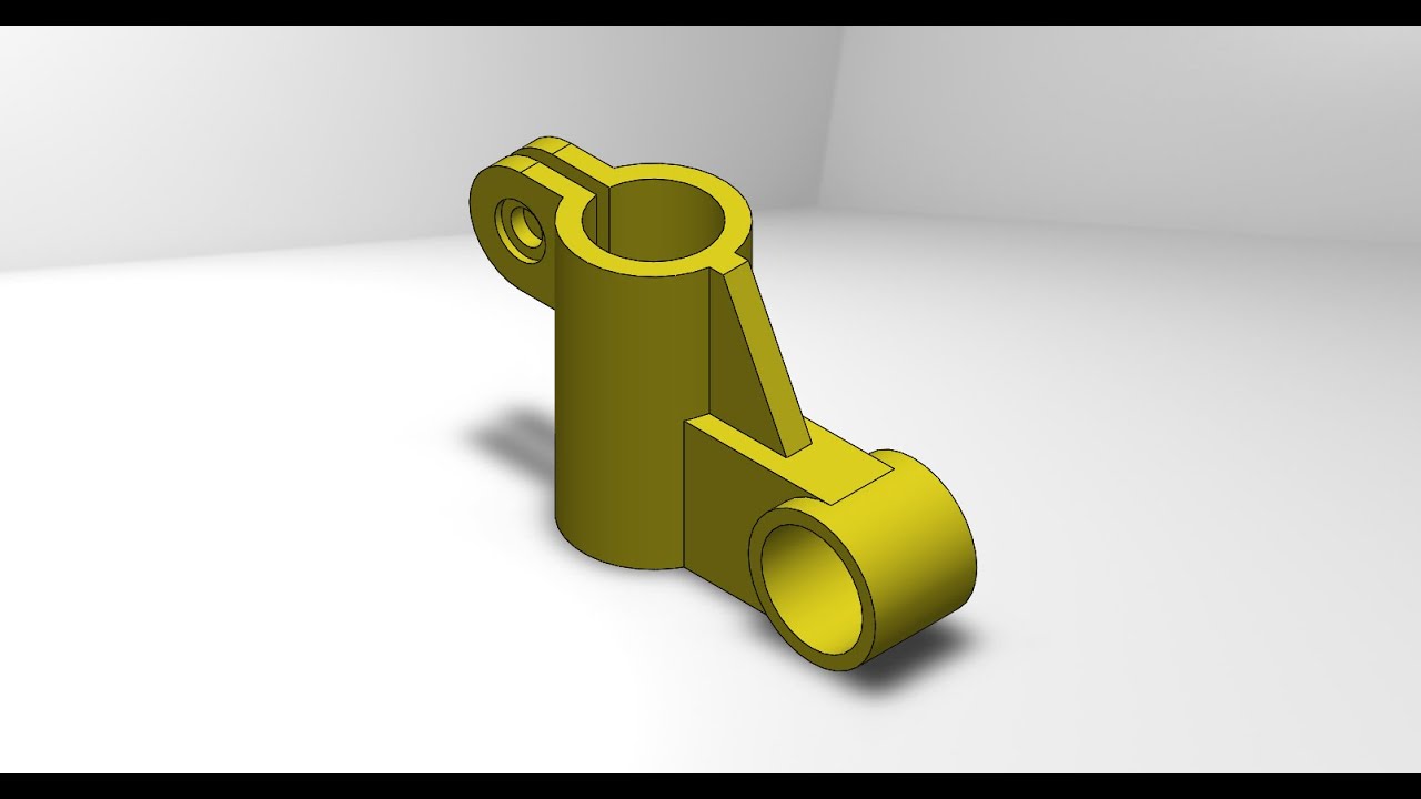 Solidworks Exercice 04 (بالدارجة المغربية )