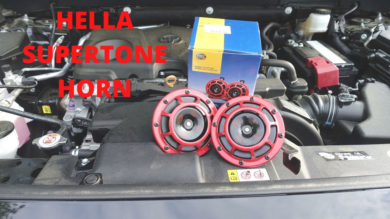 Как установить звуковые сигналы Hella Supertone на мой RAV4 2019 года