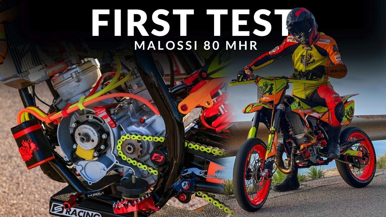 FIRST TEST MALOSSI 80 MHR!!