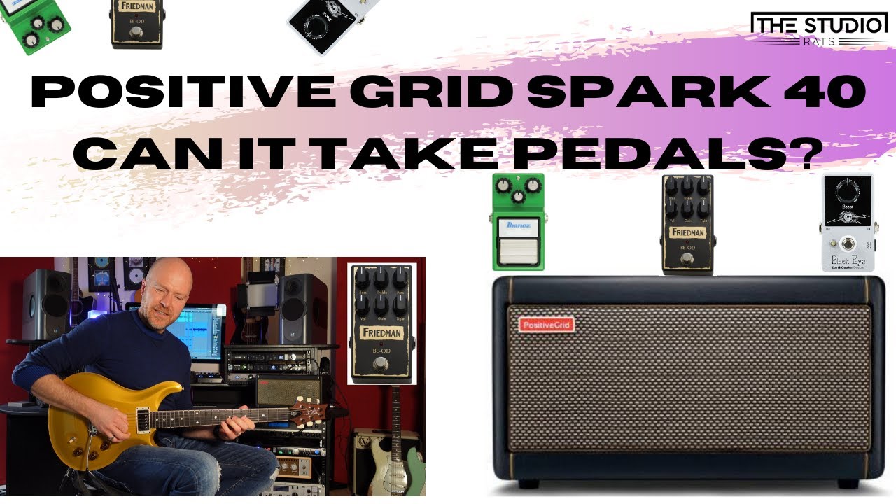Positive Grid Spark 40 — насколько хорошо он справляется с гитарными педалями?