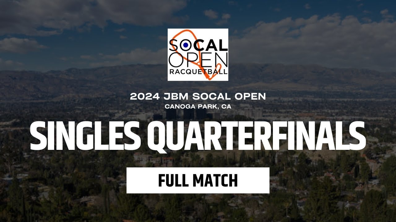 C. MOSCOSO VS. A. NATERA │ QUARTERFINALS │ 2024 JMB SOCAL OPEN