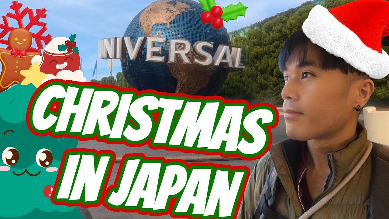 What Christmas was Like at Universal Studios Japan!