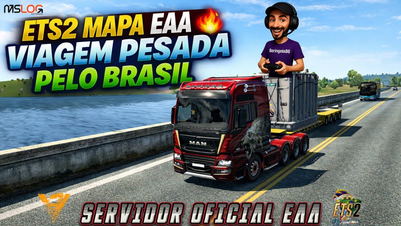 🔴AO VIVO AGORA!🔴Mapa EAA Servidor Oficial🔥 Me Acompanhe nas Viagens de Norte a Sul do Brasil!🔴
