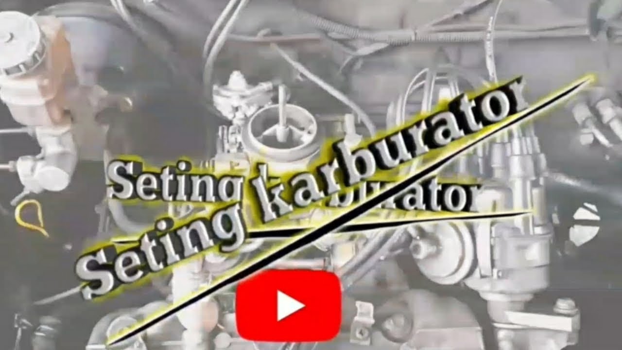 Setting karburator SUZUKI KARIMUN KOTAK