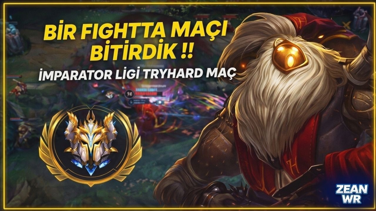 МЫ ЗАКОНЧИЛИ ИГРУ ЗА ОДИН ФАЙТ! 👑 РАНГ ИМПЕРАТОР TRYHARD | Wild Rift