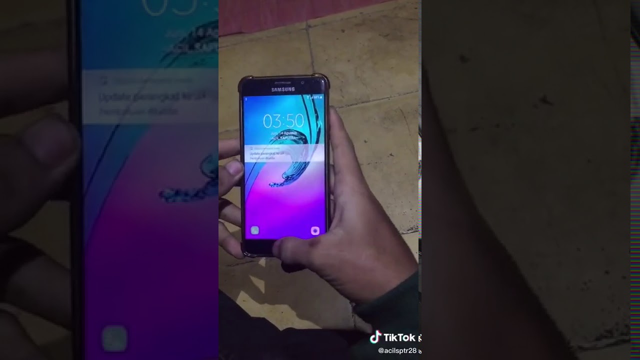 Cara membuka pin hp samsung