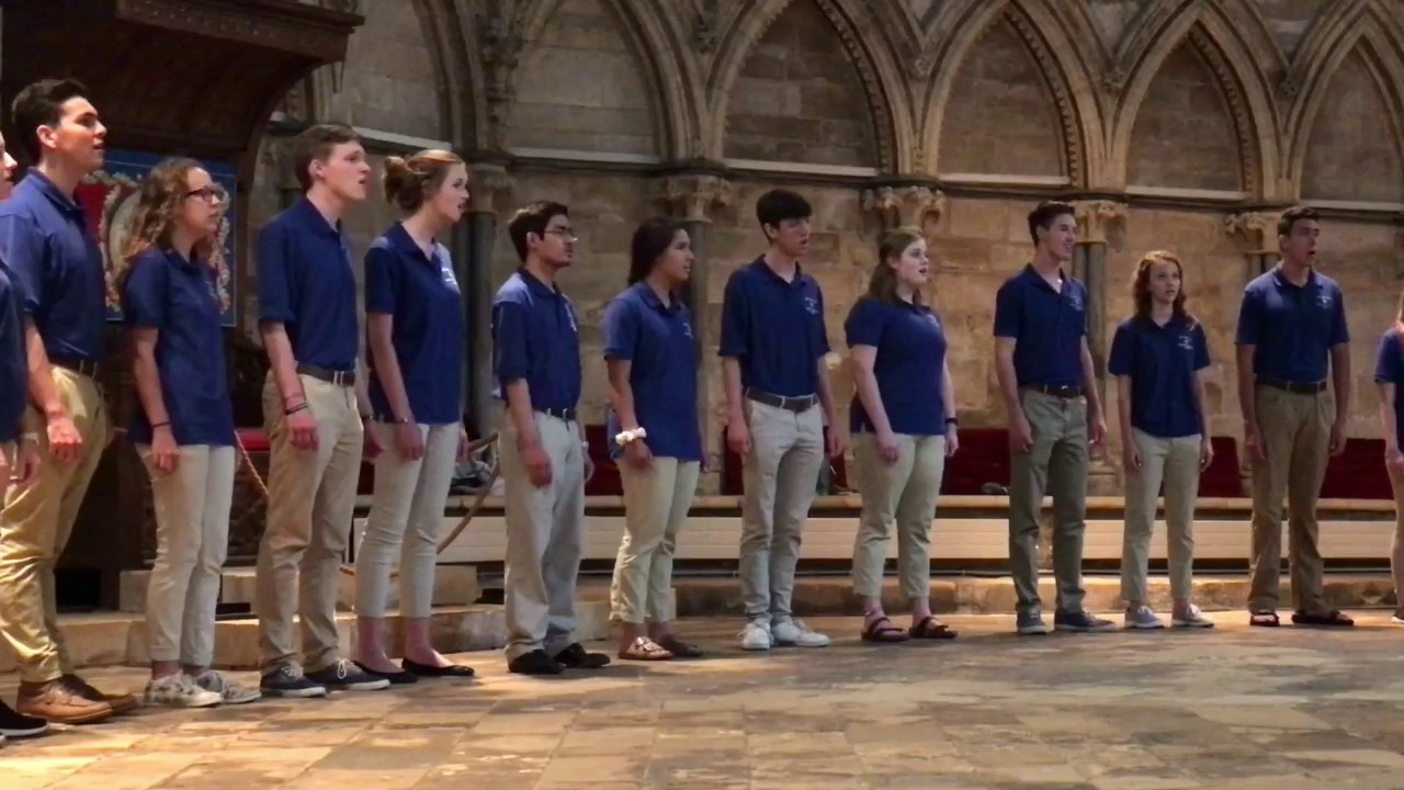 Bentonville High School Chamber Choir- Only in Sleep by Eriks Esenvalds
