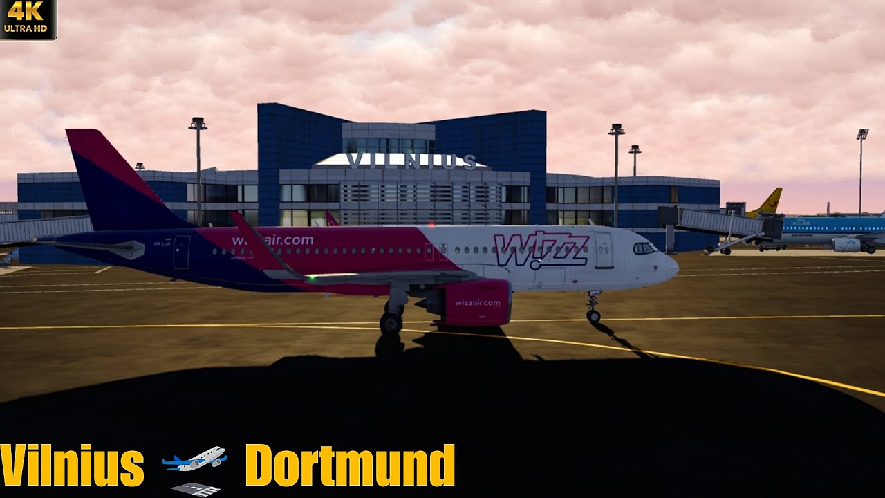 WizzAir: Vilnius 🛫 Dortmund | Aerofly FS Global 2026 | Realistic Mobile Flight Simulator