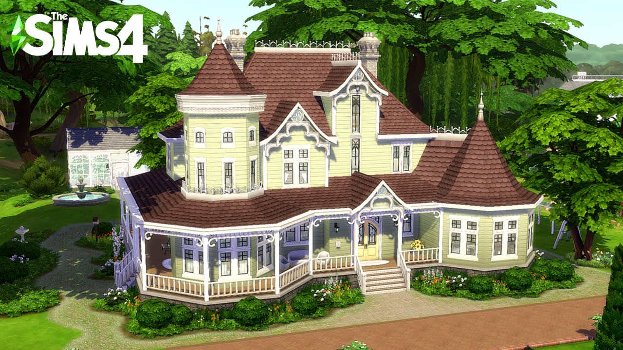 Family Victorian |The Sims 4| No CC | Stop motion