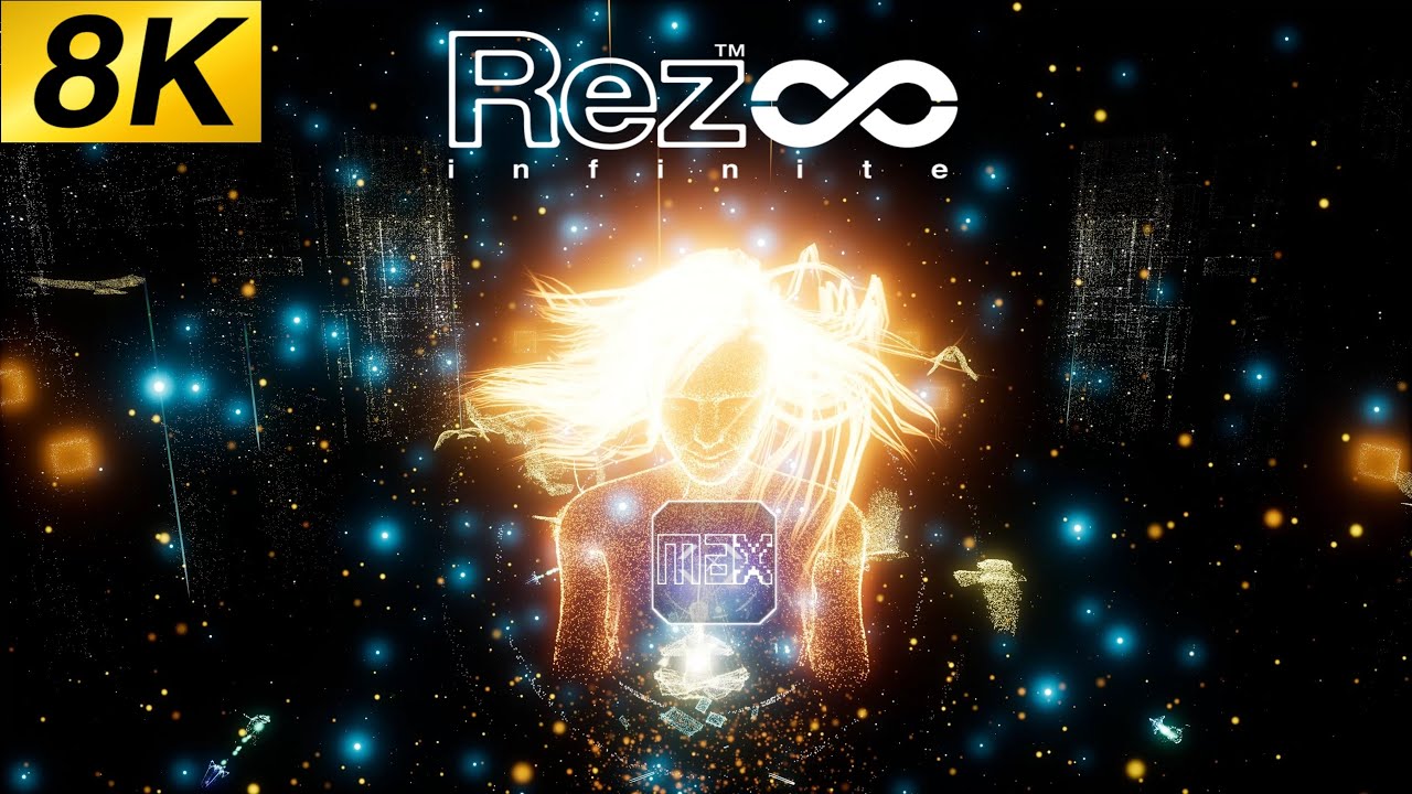 Rez Infinite - Area X [8K/60] Gameplay | Max Settings