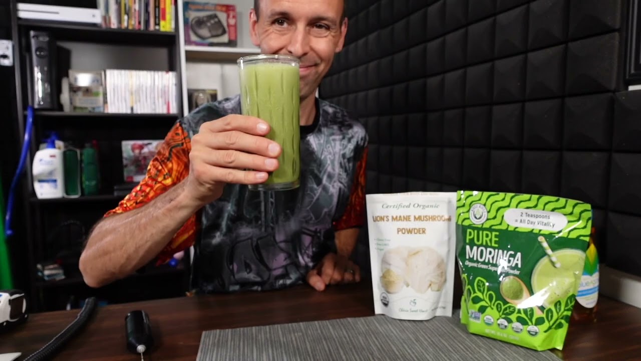 Moringa + Lions Mane Milk Tea - Ingredient Review, Taste Test