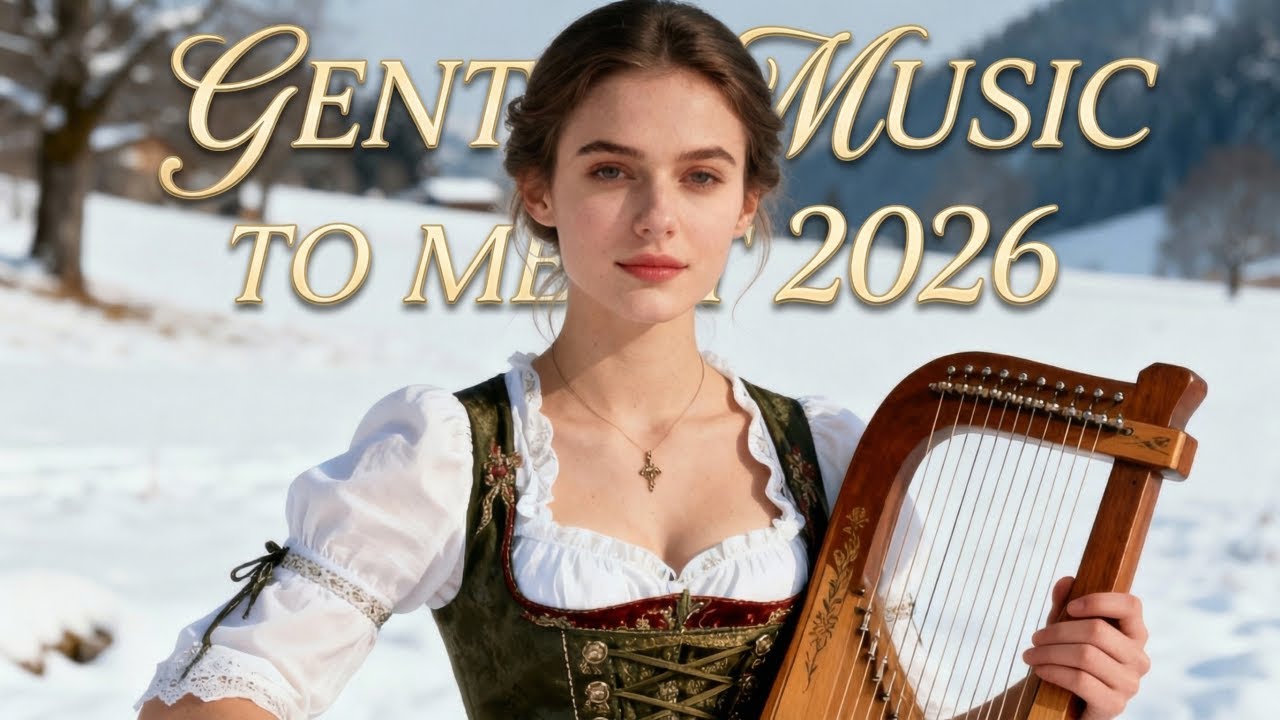 Peaceful Winter Music to Meet 2026 – Calm German Folk Instrumental ❄️✨