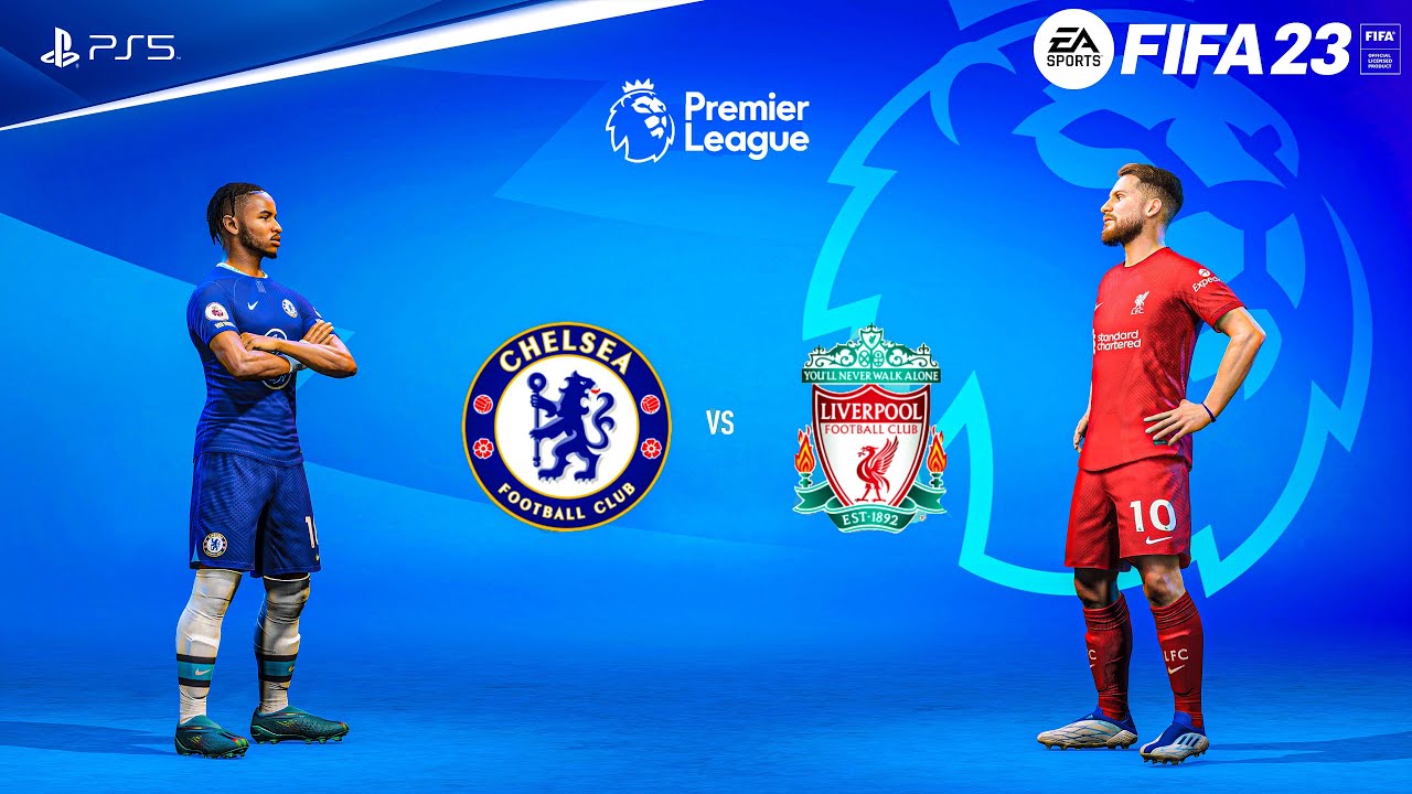 FIFA 23 - Chelsea vs. Liverpool Ft. Nkunku, Mac Allister, | Premier League 23/24 | PS5™ [4K60FPS]