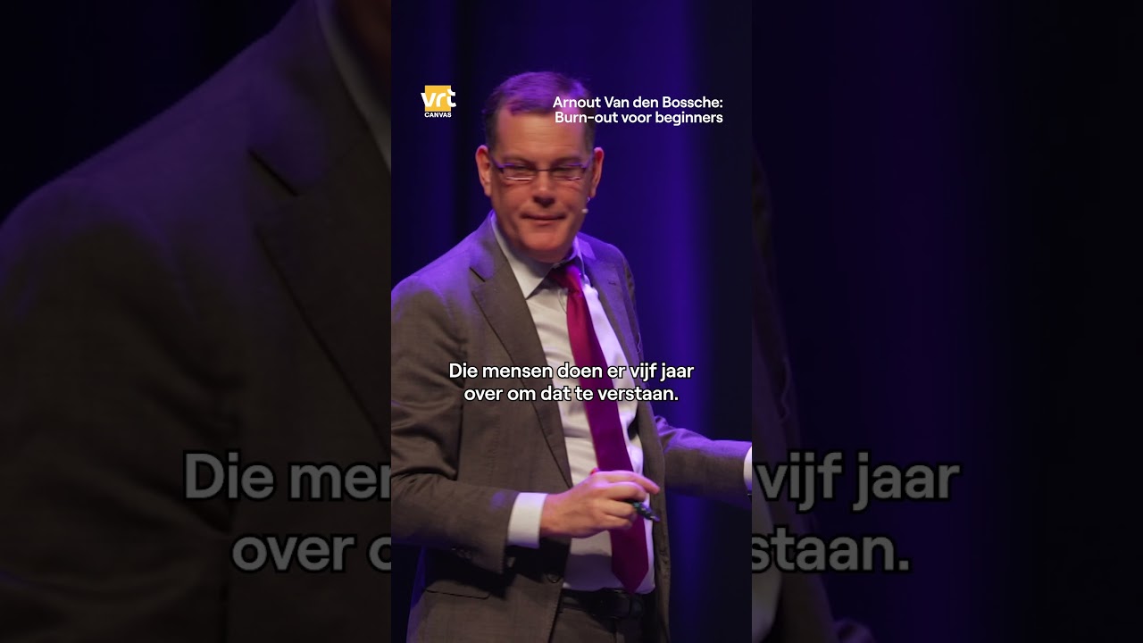 Arnout Van den Bossche - Burn-out voor beginners I VRT CANVAS Comedy
