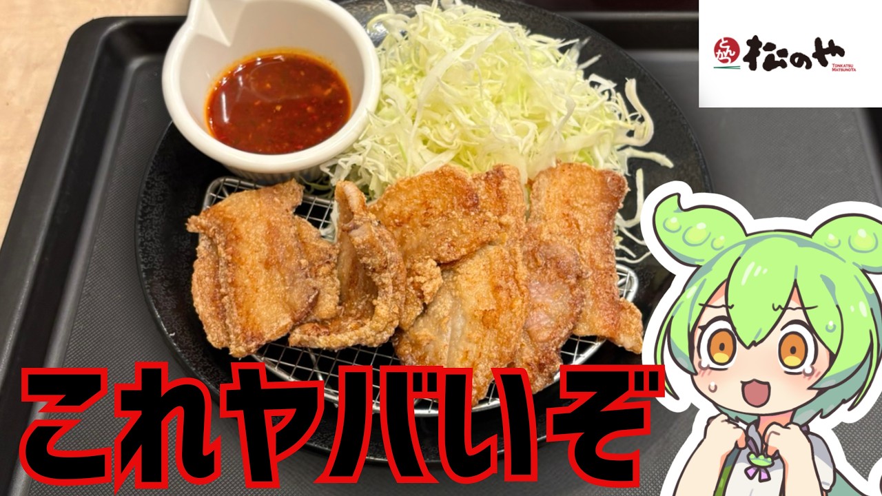 松のやのムートート定食とかいう全人類今すぐ食べたほうがいい料理