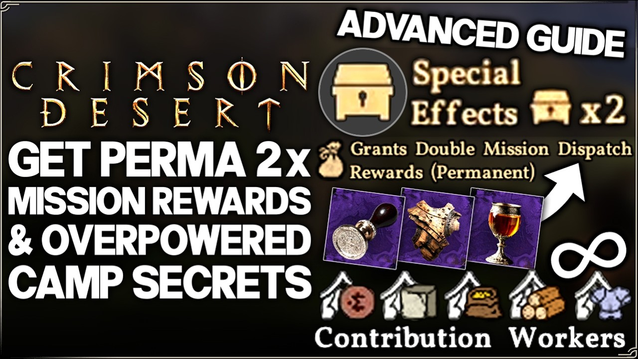 Crimson Desert - This Breaks the Greymane Camp - OP 2X Reward Buff, INFINITE Comrades & More Guide!