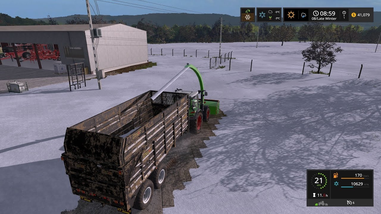 Farming simulator 17 Timelapse Horsch Agrovation with Seasons Episode #22