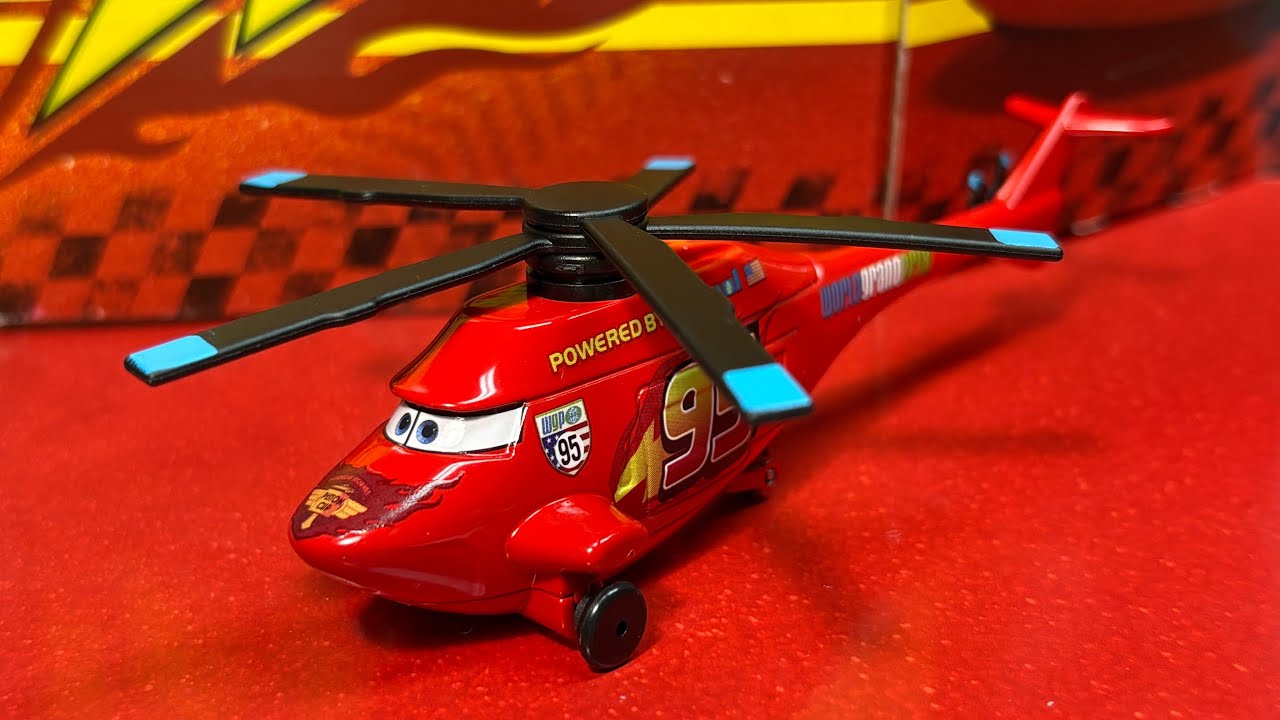 Обзор коллекционной модели вертолета Disney&bull;Pixar Cars 2 &laquo;Команда Маккуина&raquo; WGP (фабричный кастом)