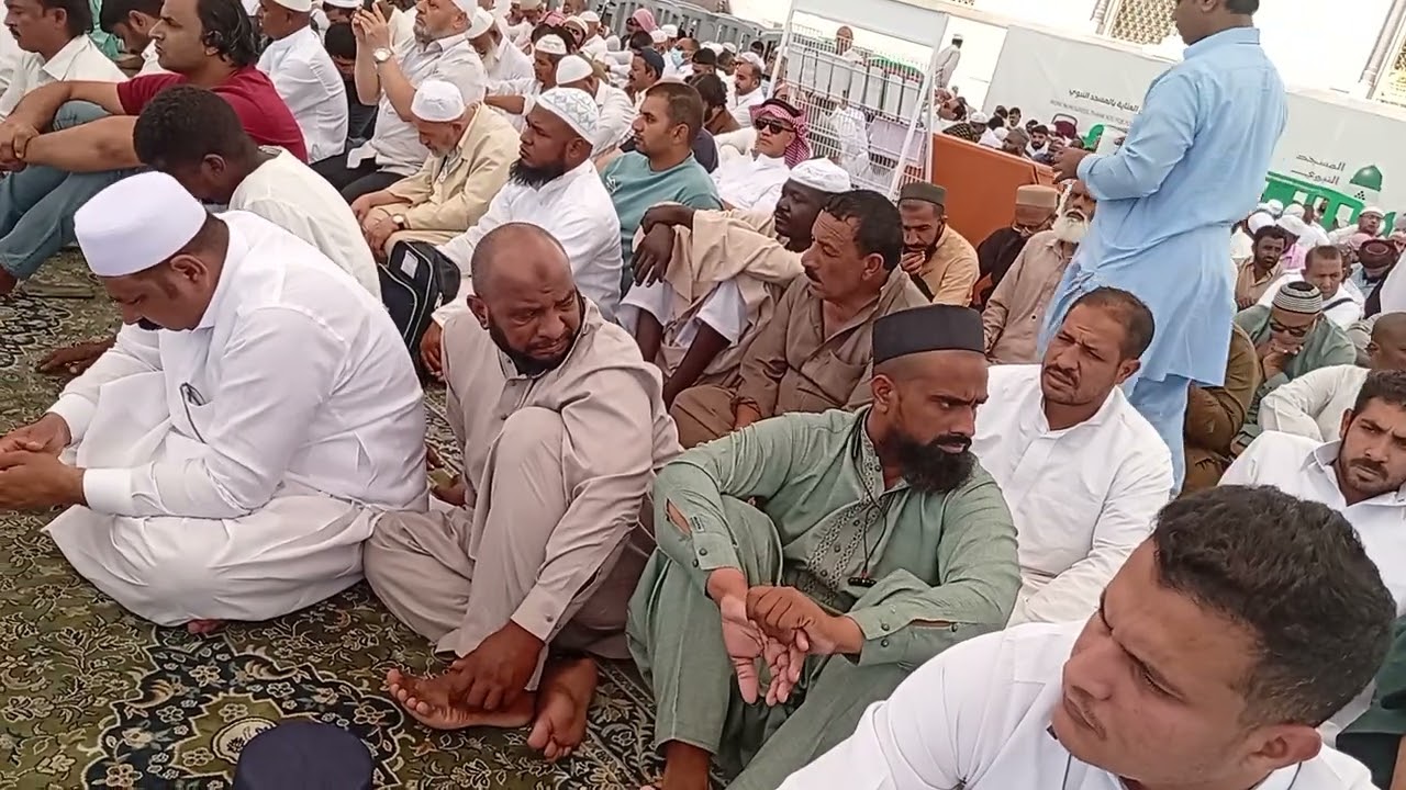 ০৪/১০/২০২৪  মদিনা শরীফে জুম্মার খুৎবা  (১ম অংশ)