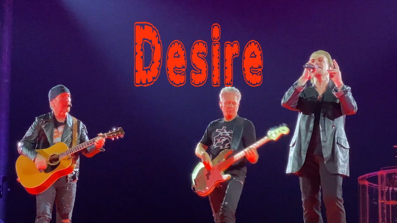 U2 - Desire - Sphere 9/30 Multicam