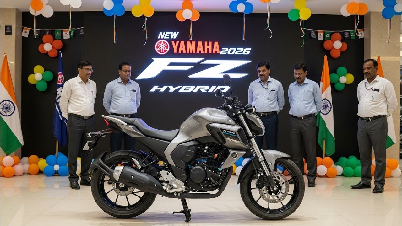 NEW 2026 Yamaha FZ Hybrid 😱 Mileage Monster with Smart Hybrid Tech! Full Details Inside
