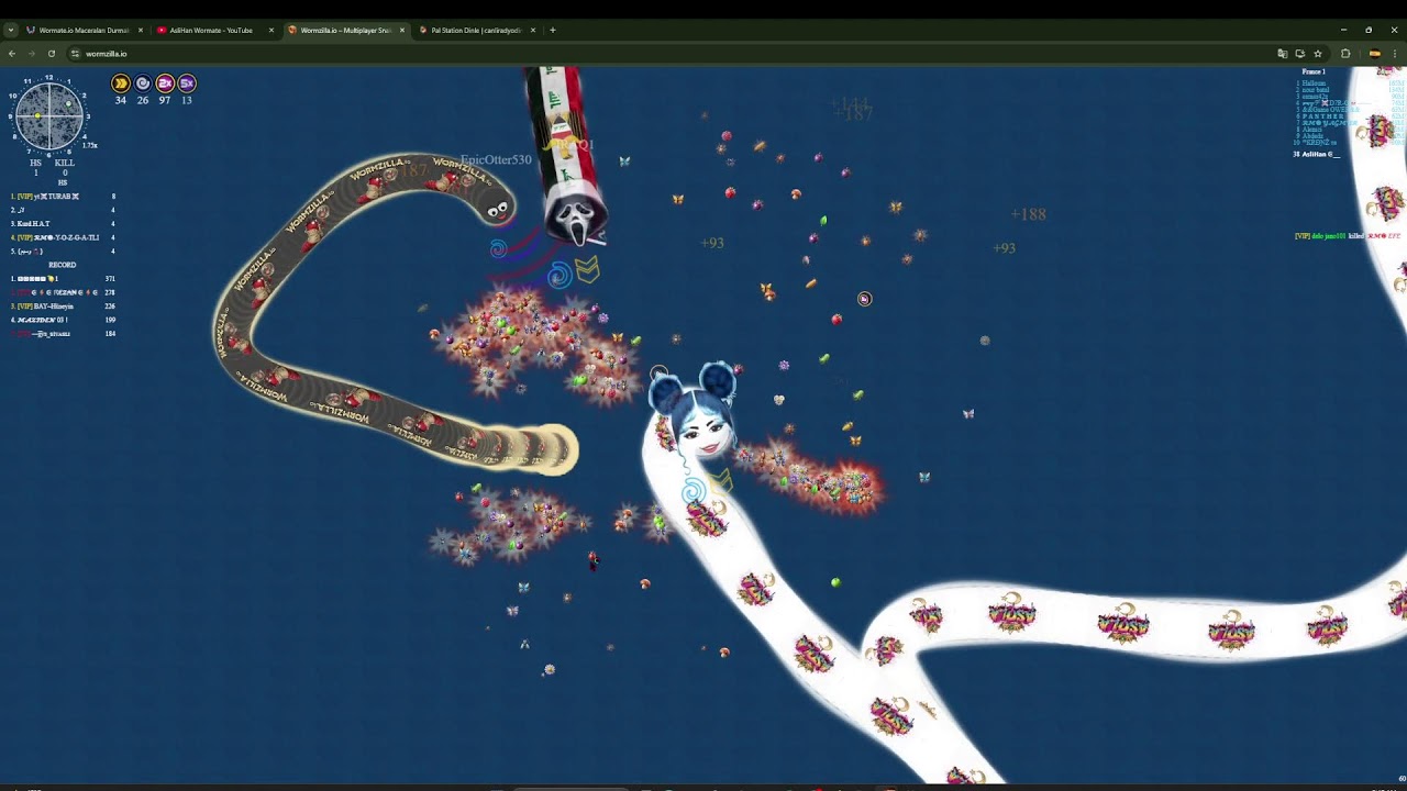 Wormzilla.io♥️ live 💯