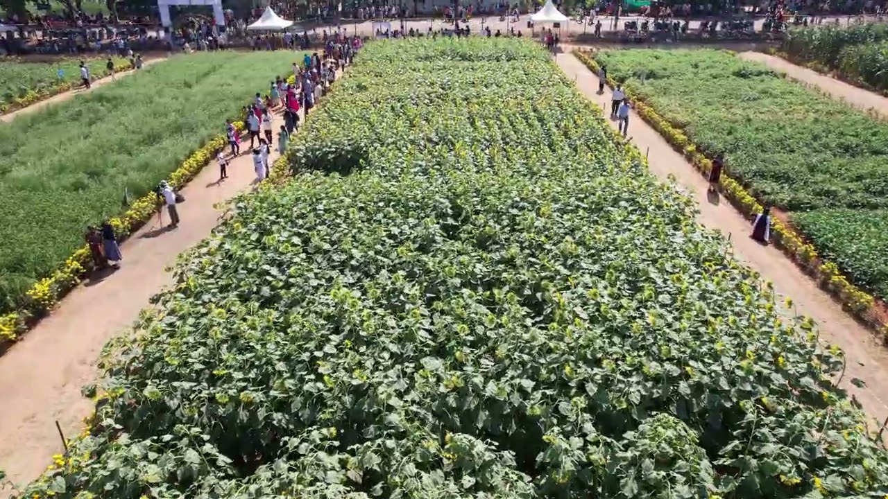 krishimela 2023 drone video coverage