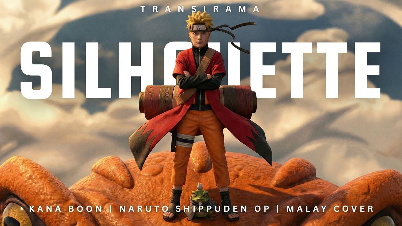 Silhouette (Versi Melayu) 🇲🇾 | Naruto Shippuden OP 16 | AI Cover oleh Transirama
