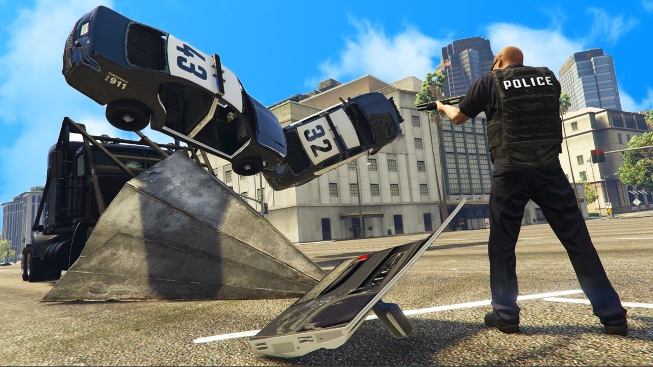 ИГРАЮ за ПЛОХОГО КОПА в GTA 5!! (ГТА 5 МОДЫ)