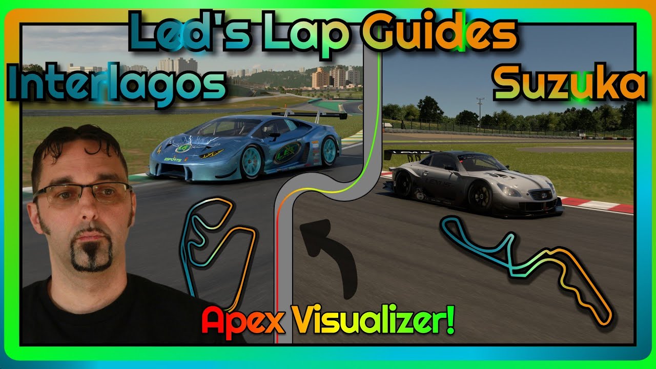 GT7 Led's Lap Guides: Race B - Interlagos / Race C - Suzuka