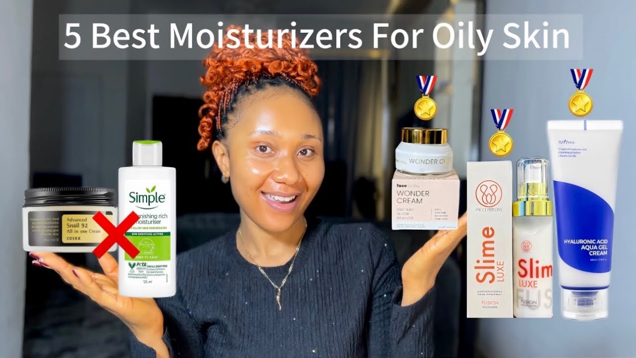Best moisturizer for oily skin/acne prone skin✅moisturizers that wont clog pores#oilyskinmoisturizer