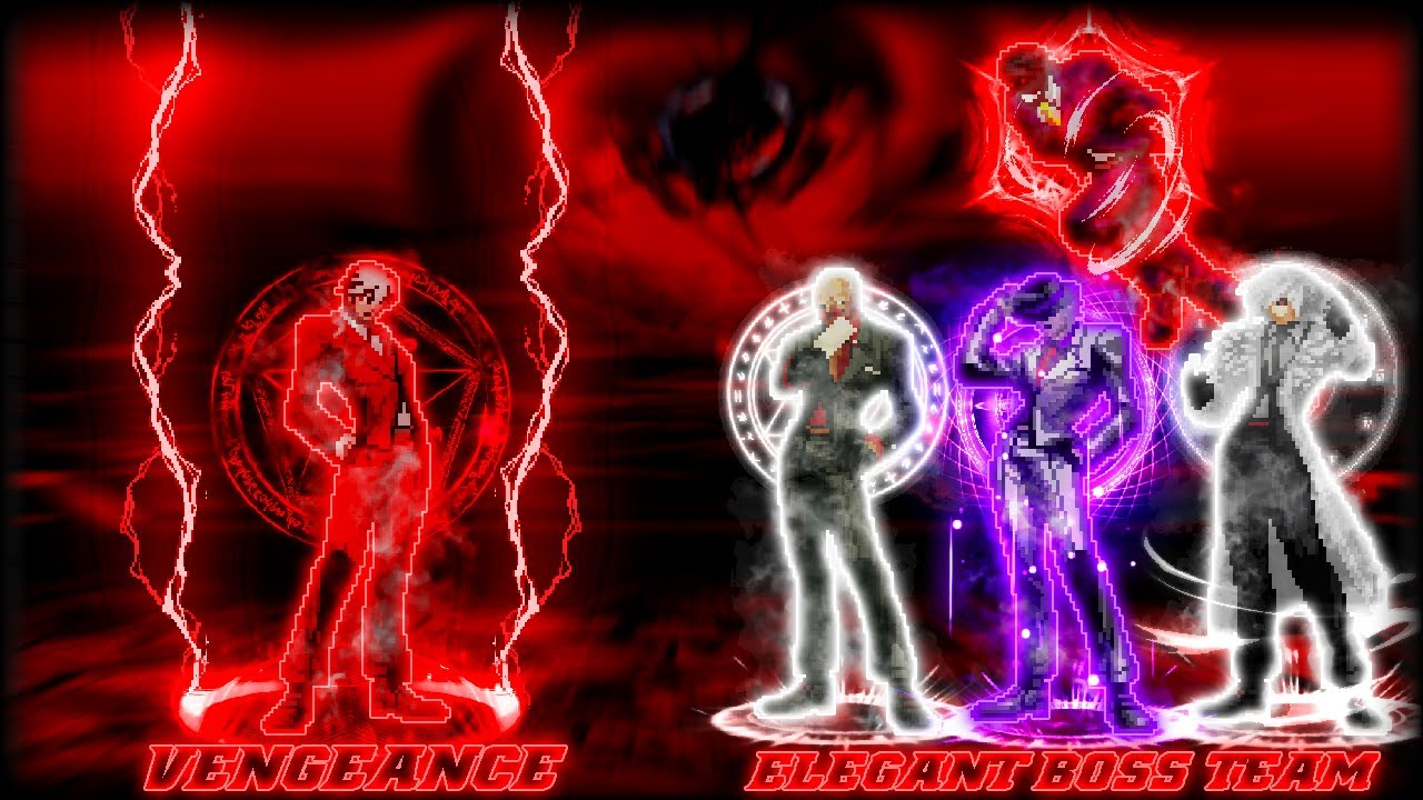 [MUGEN] Vengeance vs Elegant Boss Team