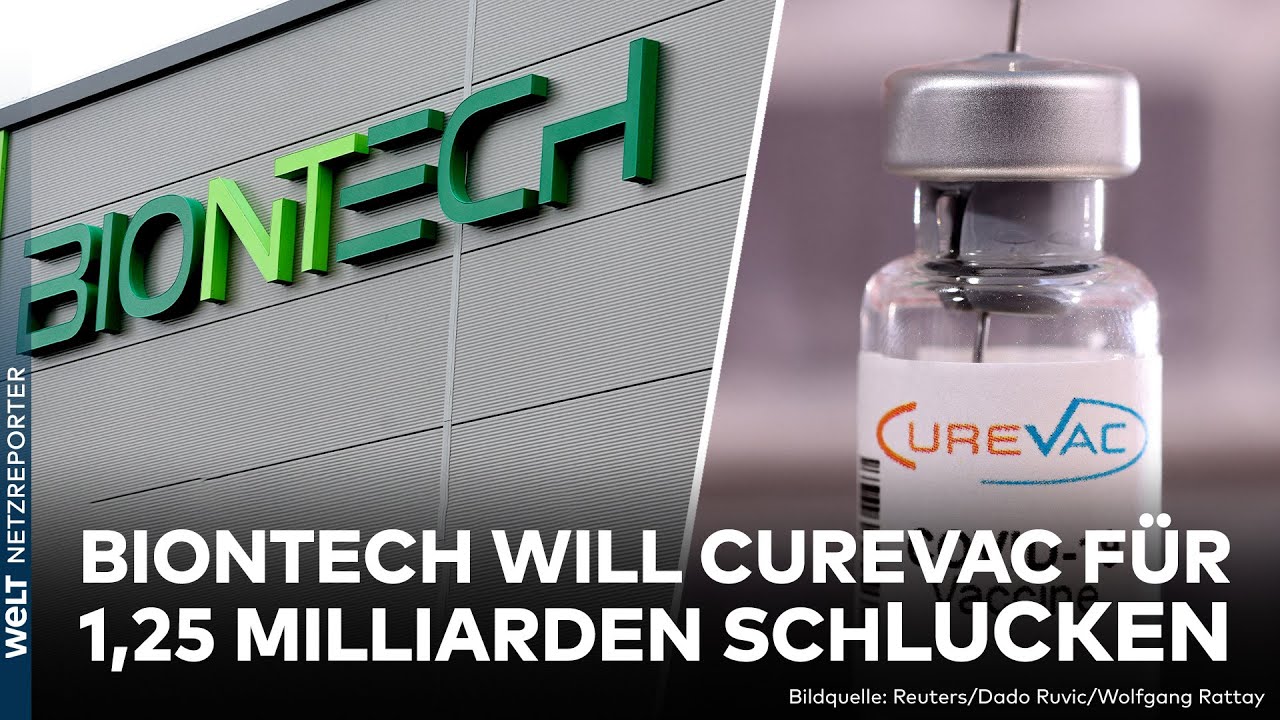 PAUKENSCHLAG IN DER BIOTECH-BRANCHE: BioNTech will Tübinger Konkurrenten CureVac übernehmen