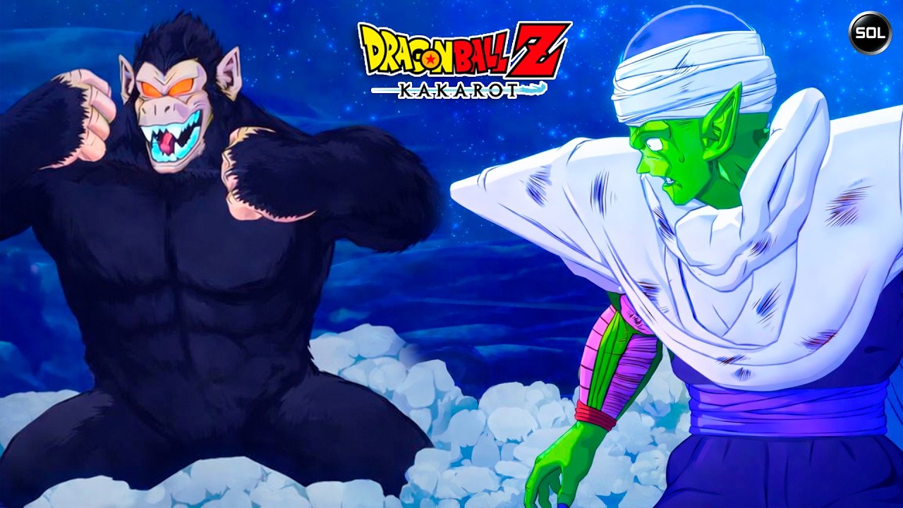 Великая Обезьяна Гохан устраивает бесчинства - Dragon Ball Z Какарот