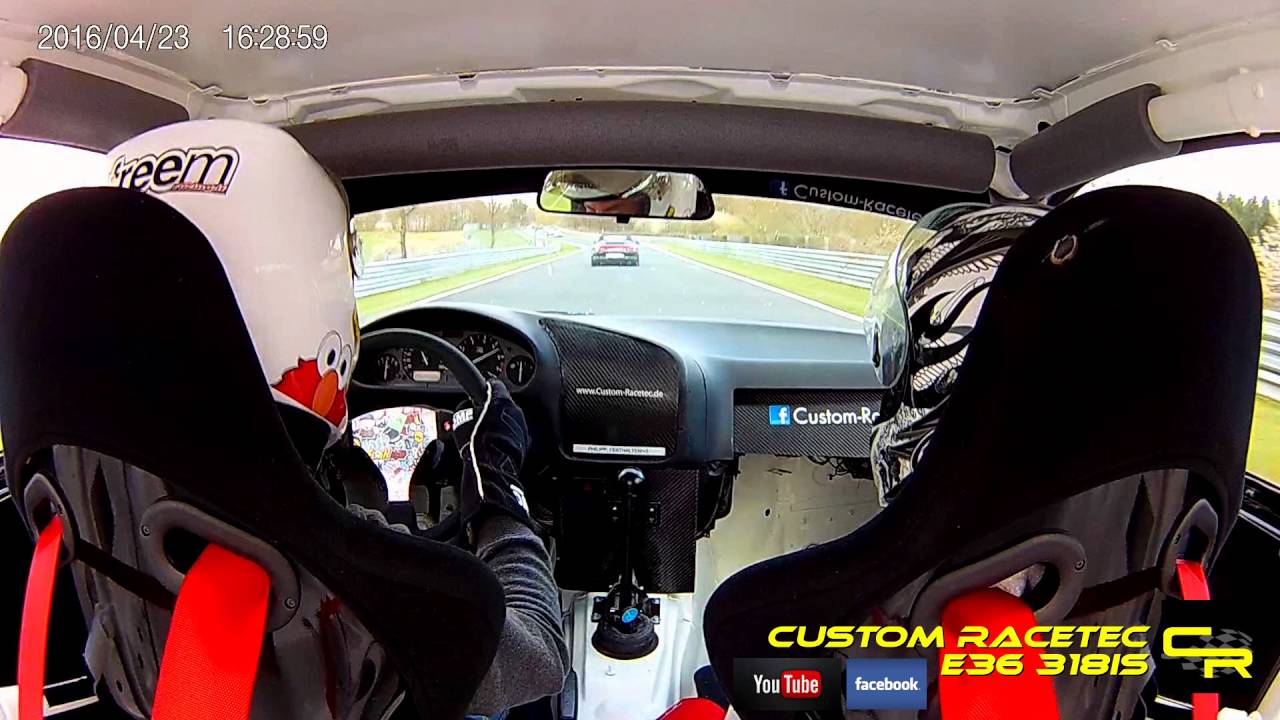 Bmw E36 318is vs Porsche 991 carrera 4s Nordschleife Nürburgring BTG 23.04.16