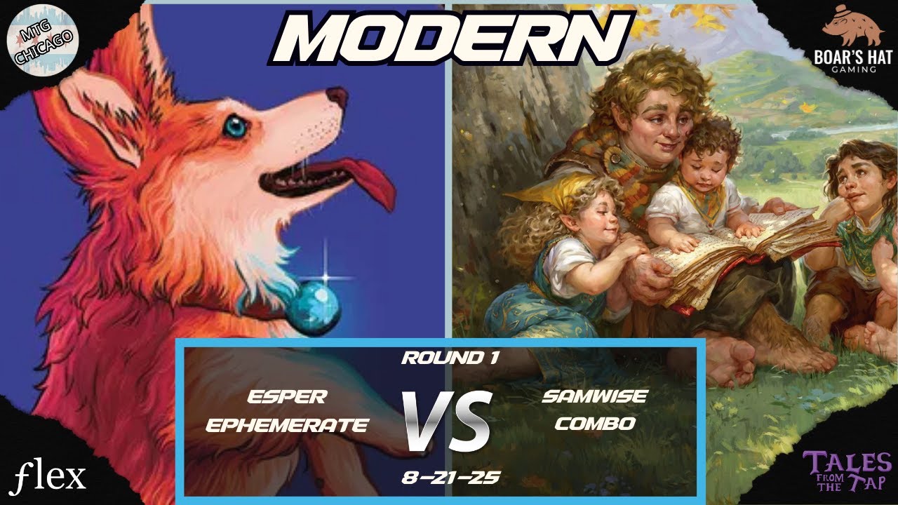 Esper Ephemerate vs Samwise Combo [MTG Modern Round 1]