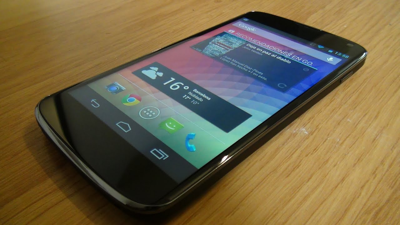 Videoreview Google Nexus 4 [HD][ESPAÑOL]