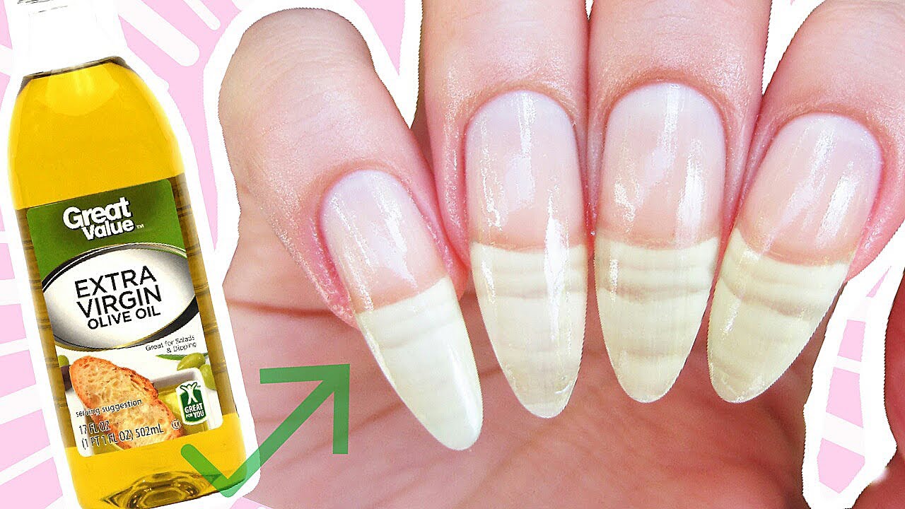 How to Grow Your Nails Long Fast With Olive Oil!✅ My Nail Care Routine! ~Vanna Rose🌷