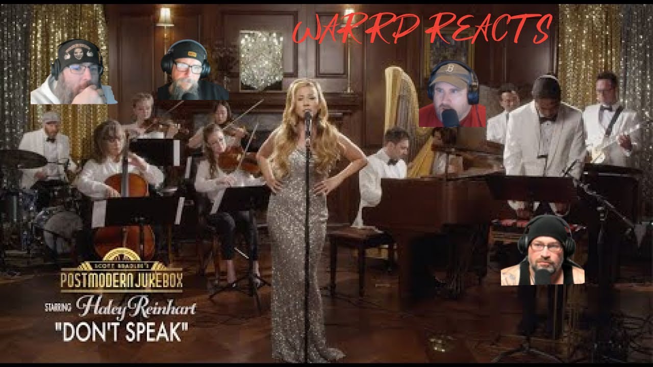 Хейли Рейнхарт снова разбивает Warrp Boys! Мы реагируем на Dont Speak группы Postmodern Jukebox #...